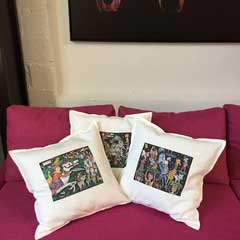 Florence Wint - Throw Pillows